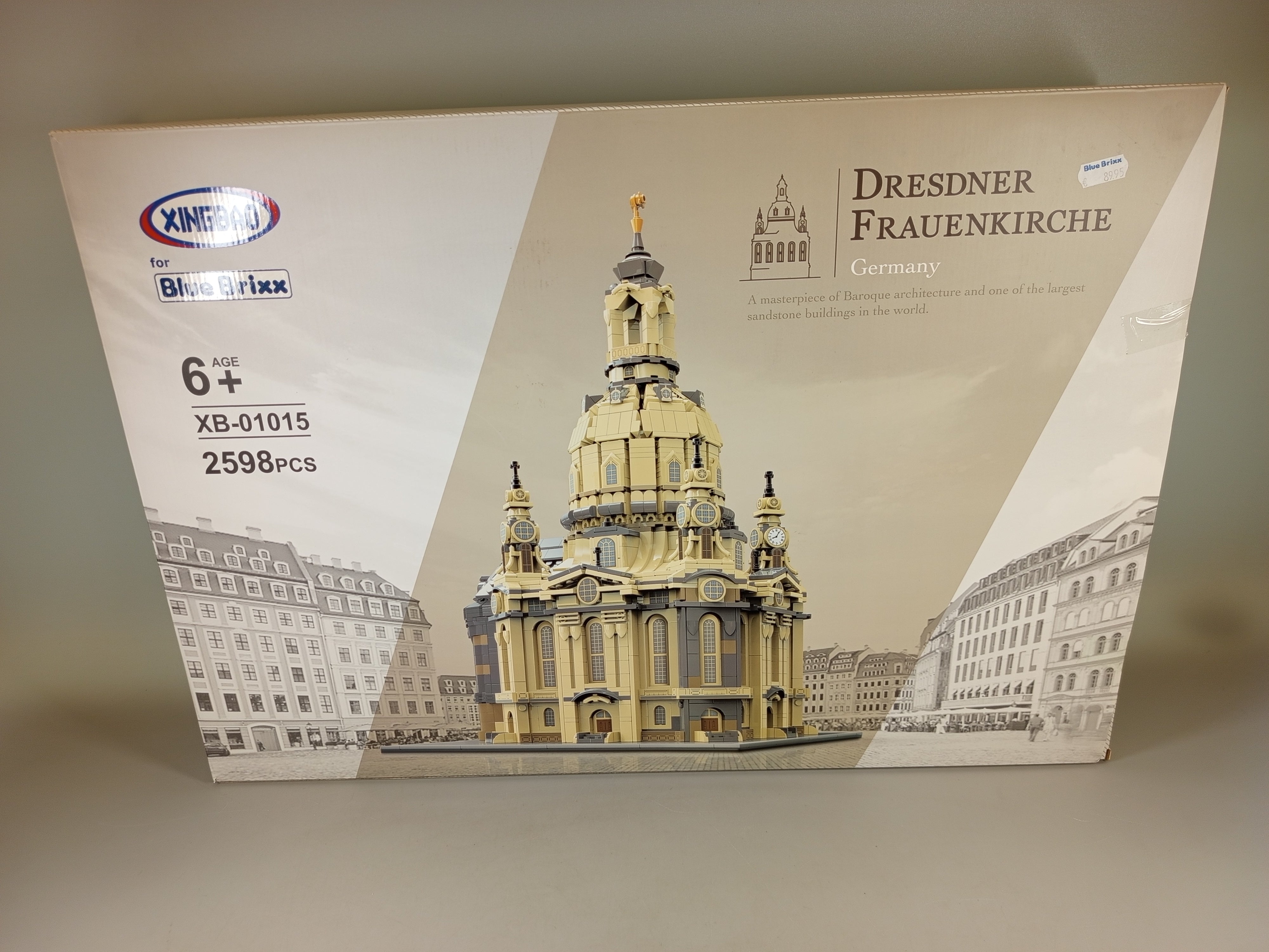 Xingbao Dresdner Frauenkirche XB-01015 Bau-Set, kompatibel mit LEGO